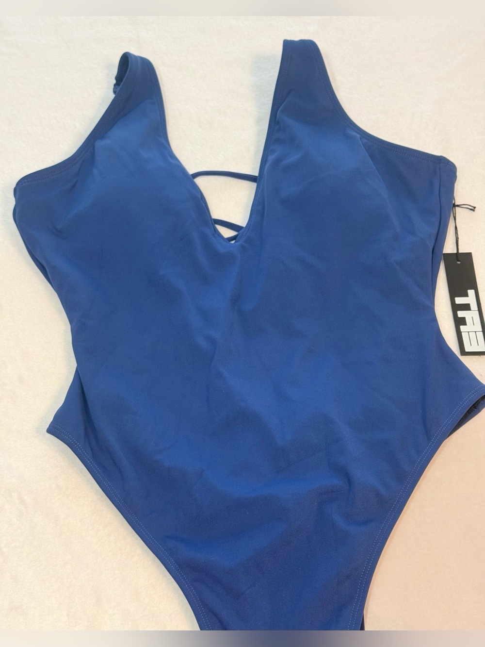 Ta3 High Cut Plungey. Size Large/Regular Long. Navy. - Picture 2 of 8